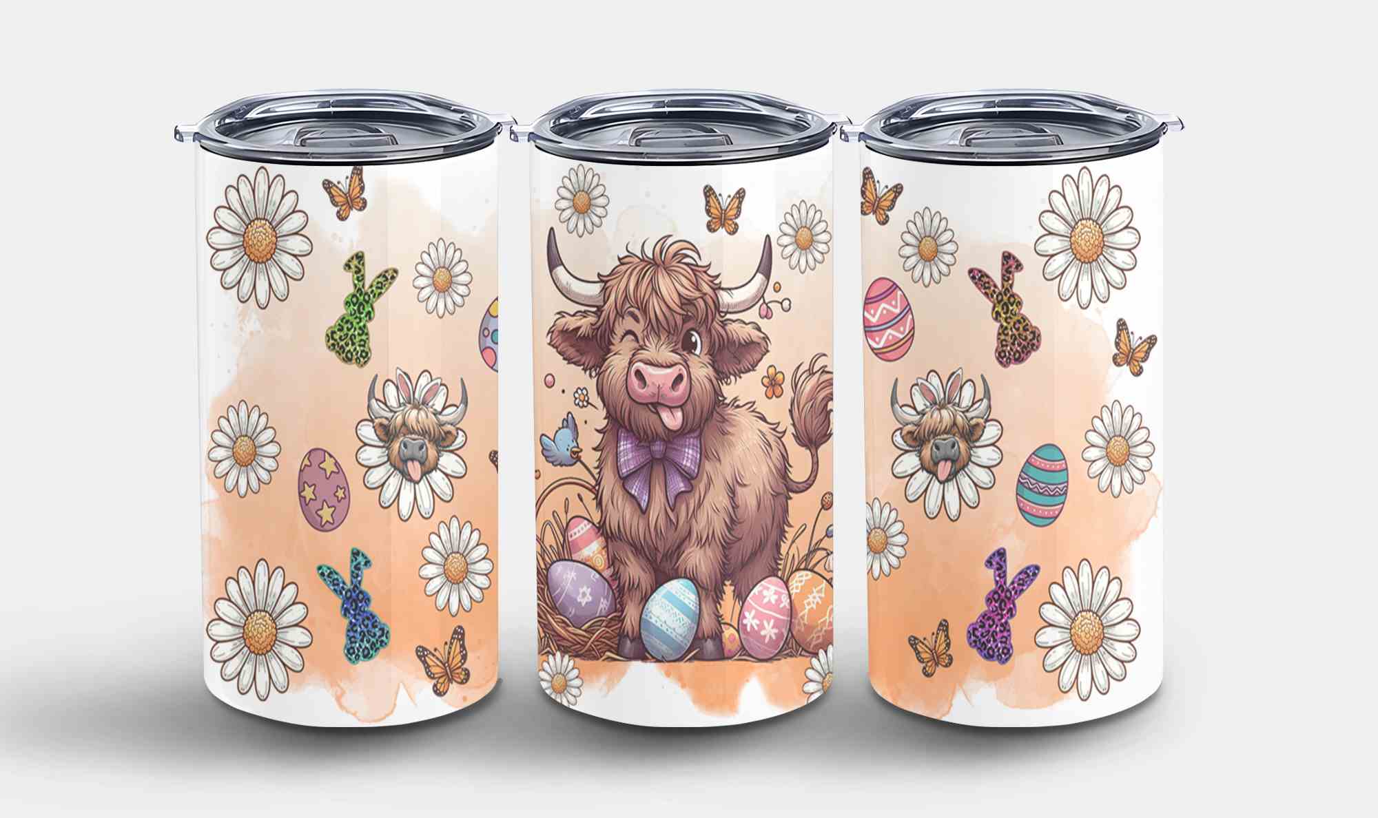 Highland Cow Easter-10379